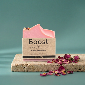 compare product Rose Geranium | Natural Handmade Soap