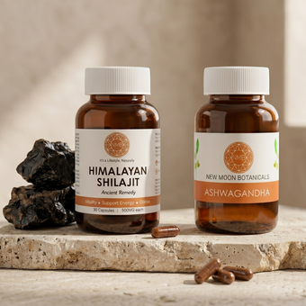 compare product Ashwagandha + Shilajit Bundle | The Men's Strength, Stamina & Drive Duo