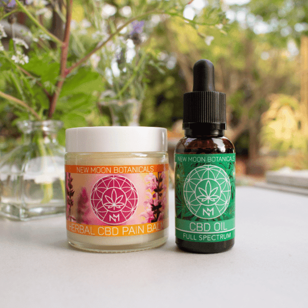 CBD Oil, Herbal Pain Balm Pack