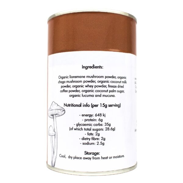 Lionsmane and Chaga - Coffee Latte - Image 2