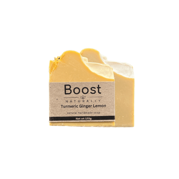 Turmeric Ginger Lemon Natural Soap